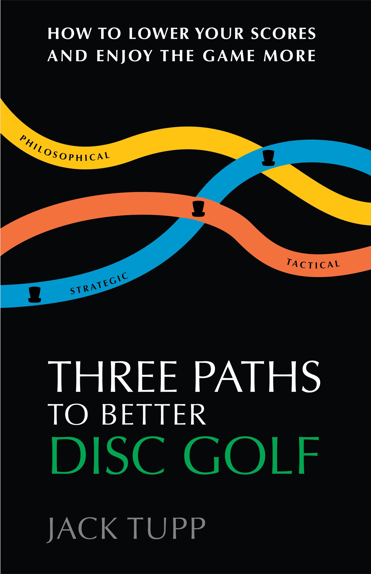 Three Paths to Better Disc Golf author-signed paperback