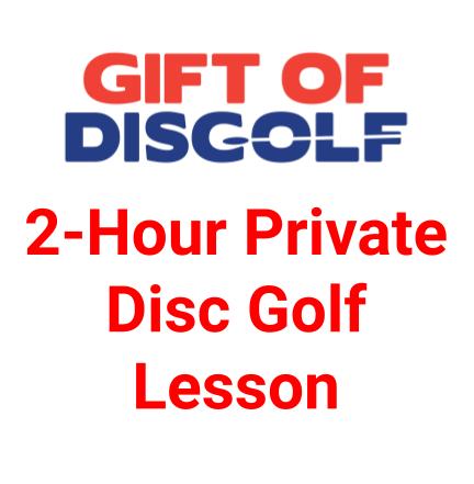 Gift Card for 2-hour Private Disc Golf Lesson